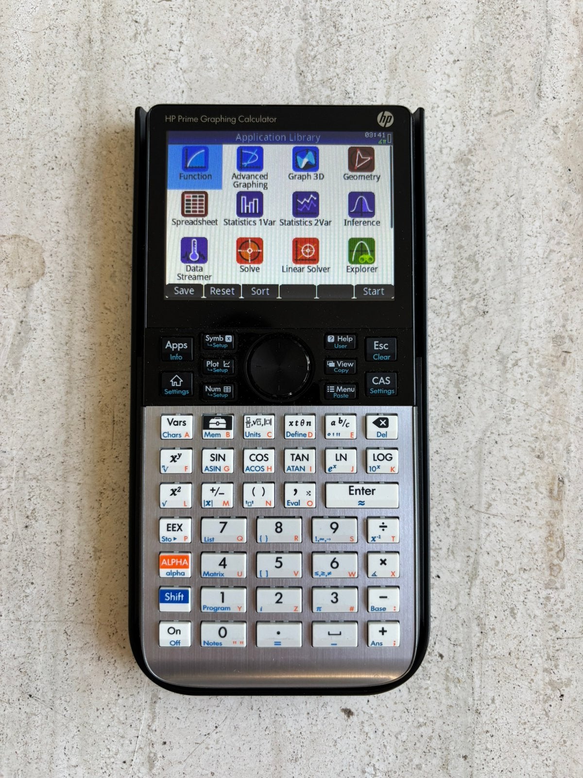 HP Prime G2 grafische rekenmachine incl. opbergetui (zwart), Ophalen of Verzenden, Grafische rekenmachine, Zo goed als nieuw