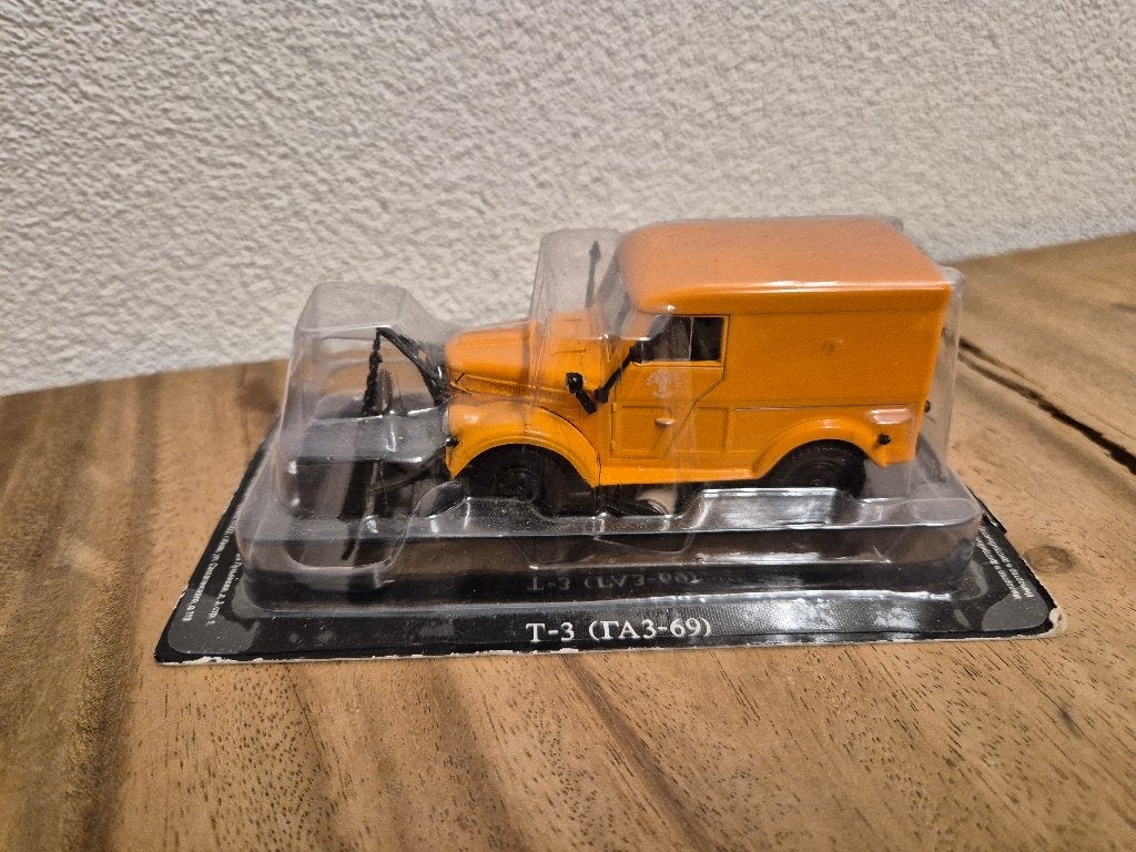 Gaz 69 Veegauto 1:43, DeAgostini, Overige merken, DeAgostini, Auto, DeAgostini