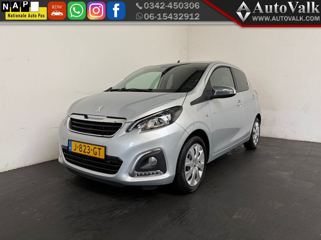 Peugeot 108 1.0 e-VTi Style. Airco. Lage KM! (bj 2020), Auto's, Peugeot, Voorwielaandrijving, Gebruikt, Euro 6, 4 stoelen