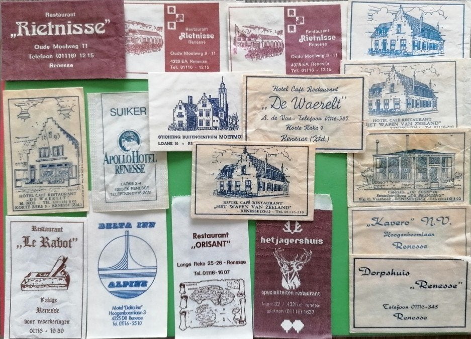 Renesse 286, Verzamelen, Suikerzakjes, Verzenden