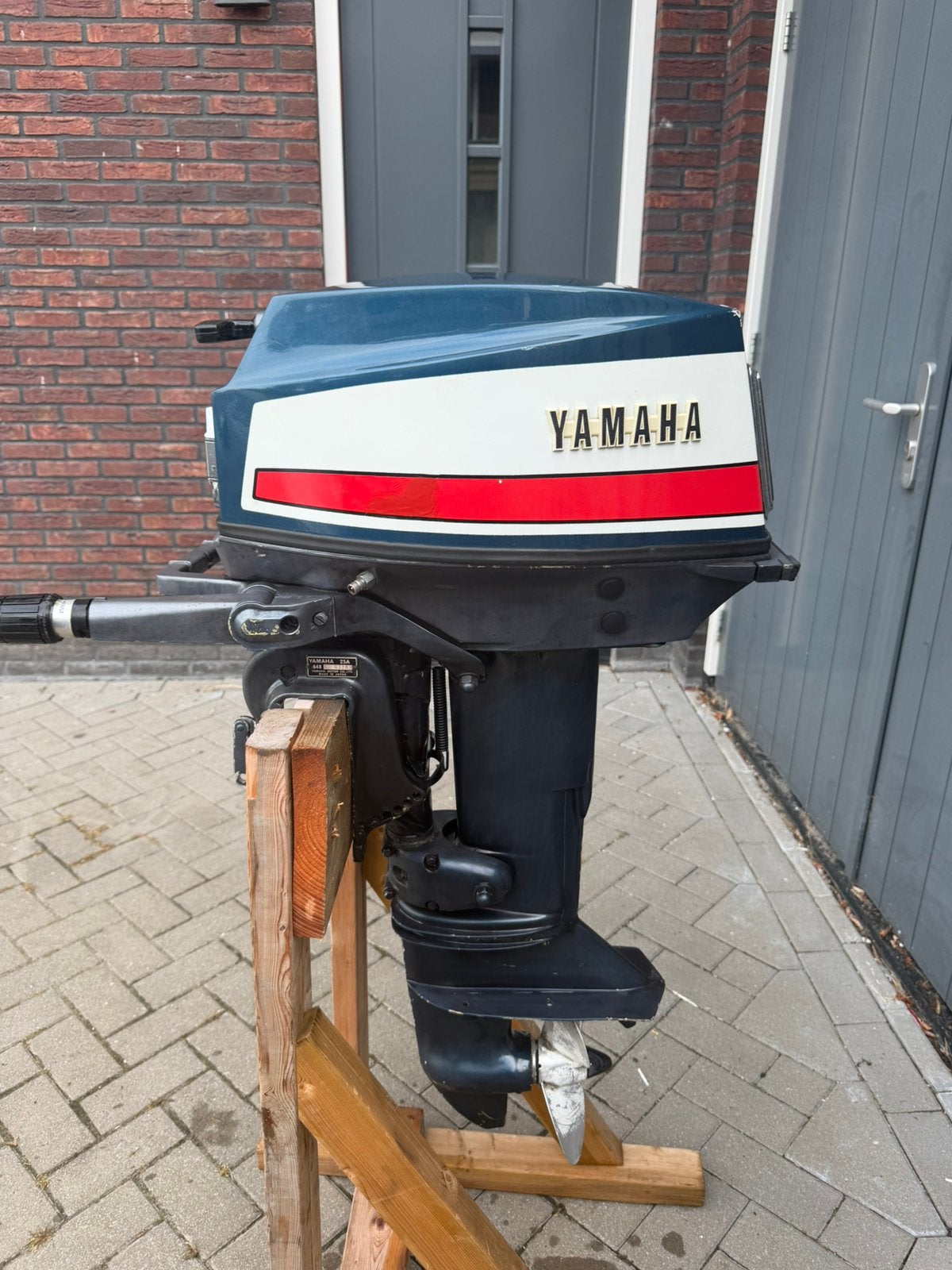 Yamaha 25 pk buitenboord motor, Watersport en Boten, Ophalen, Zo goed als nieuw, Benzine