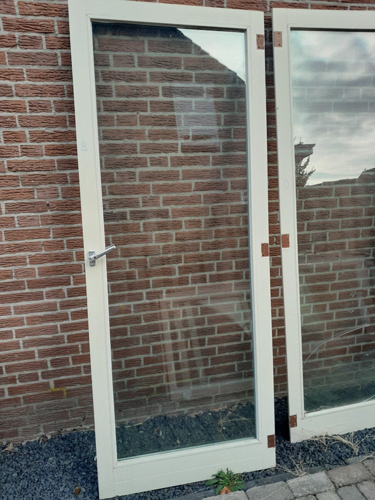 GRATIS 6 delige vouwwand, 225 cm of meer, Ophalen of Verzenden, Inclusief glas, Hout