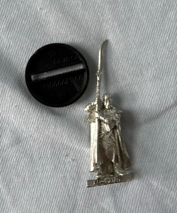 MESBG Gil Galad (metal), Ophalen of Verzenden, Zo goed als nieuw, Warhammer