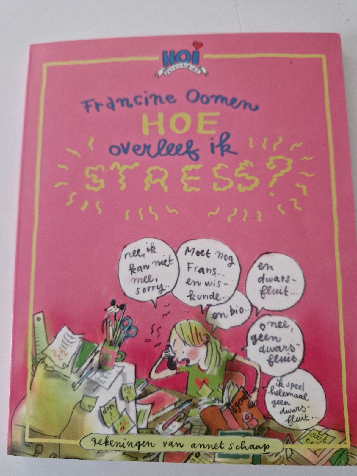 Hoe overleef ik stress? - Francine Oomen, Ophalen of Verzenden, Gelezen, Francine Oomen, Fictie