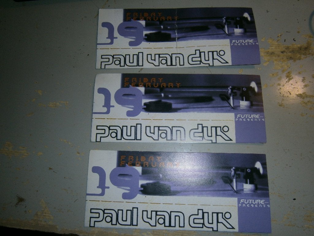 Flyer: Nighttown Rotterdam – Paul van Dyk. 1999. Zeldzaam !, Verzamelen, Ophalen, A4 of kleiner, Rechthoekig Liggend, Zo goed als nieuw