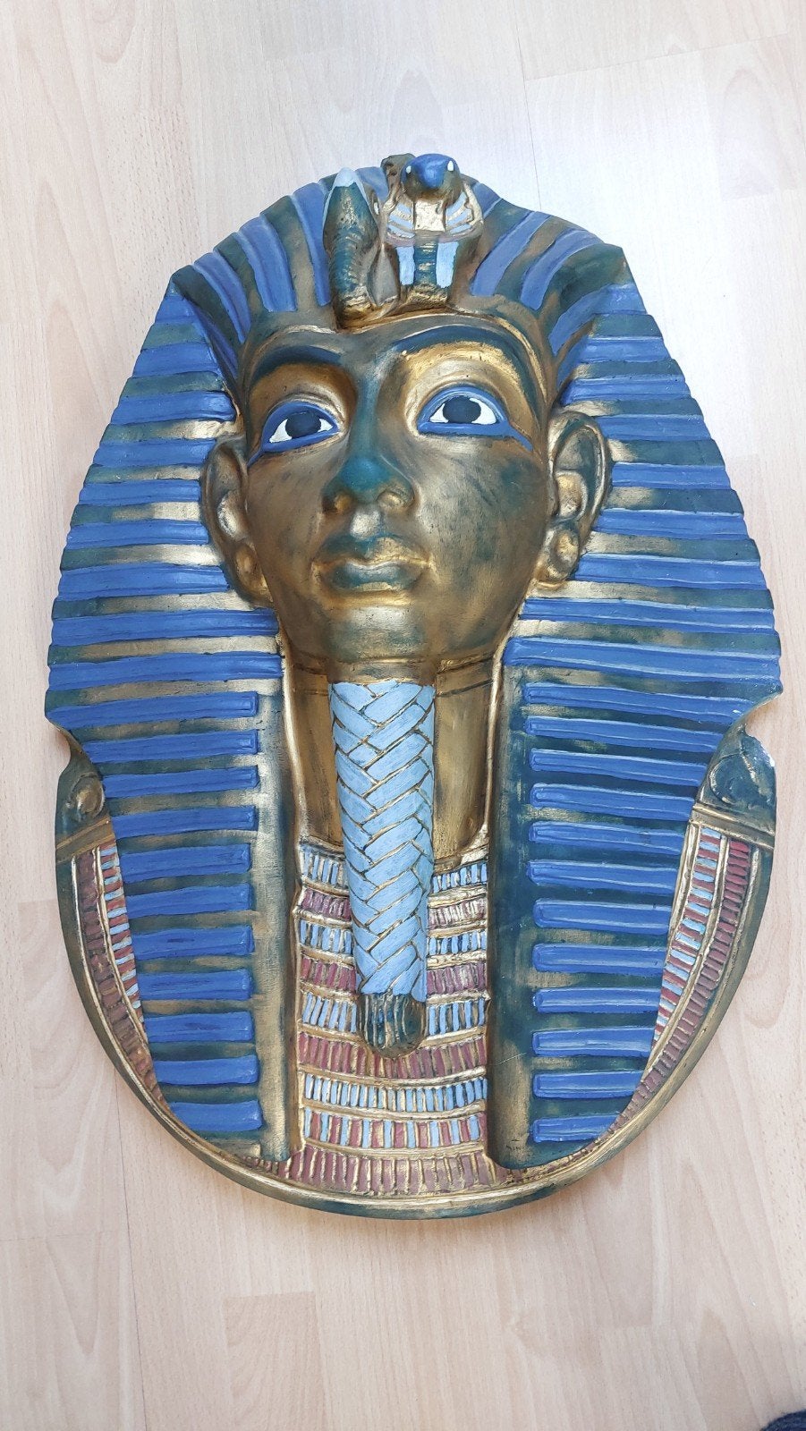 Prachtig Toetanchamon Masker - Egyptische Decoratie, Antiek en Kunst, Ophalen, Overige onderwerpen, Masker, 20 - 50 cm
