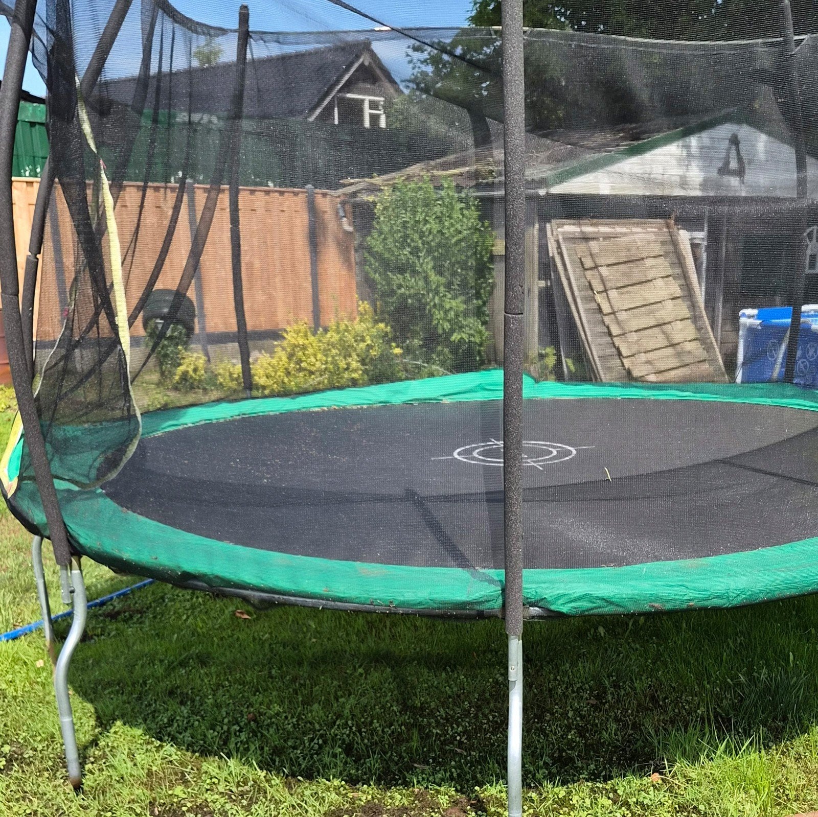 Losse onderdelen trampoline 4m doorsnede., Kinderen en Baby's, Speelgoed | Buiten | Trampolines, Zo goed als nieuw, Ophalen