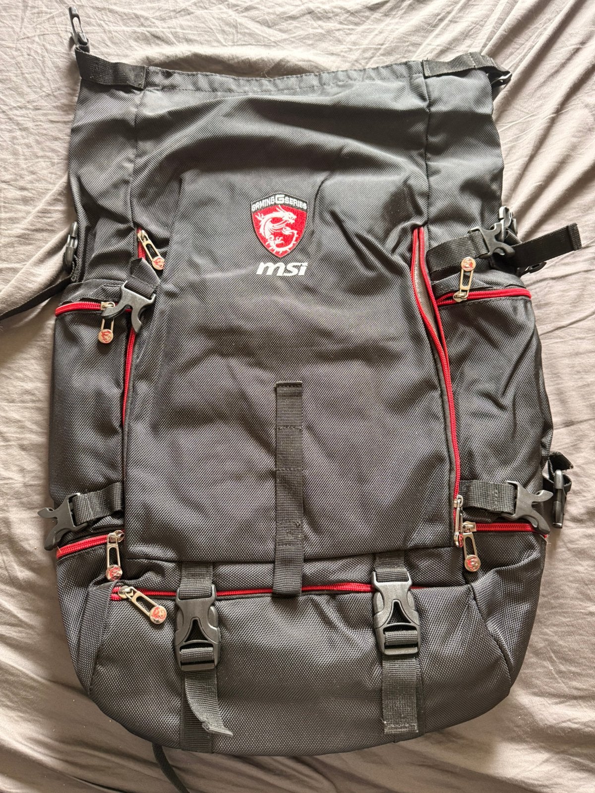 MSI XL rugzak / laptop - PC tas, Overige merken, 40 cm of meer, Verzenden, Zo goed als nieuw