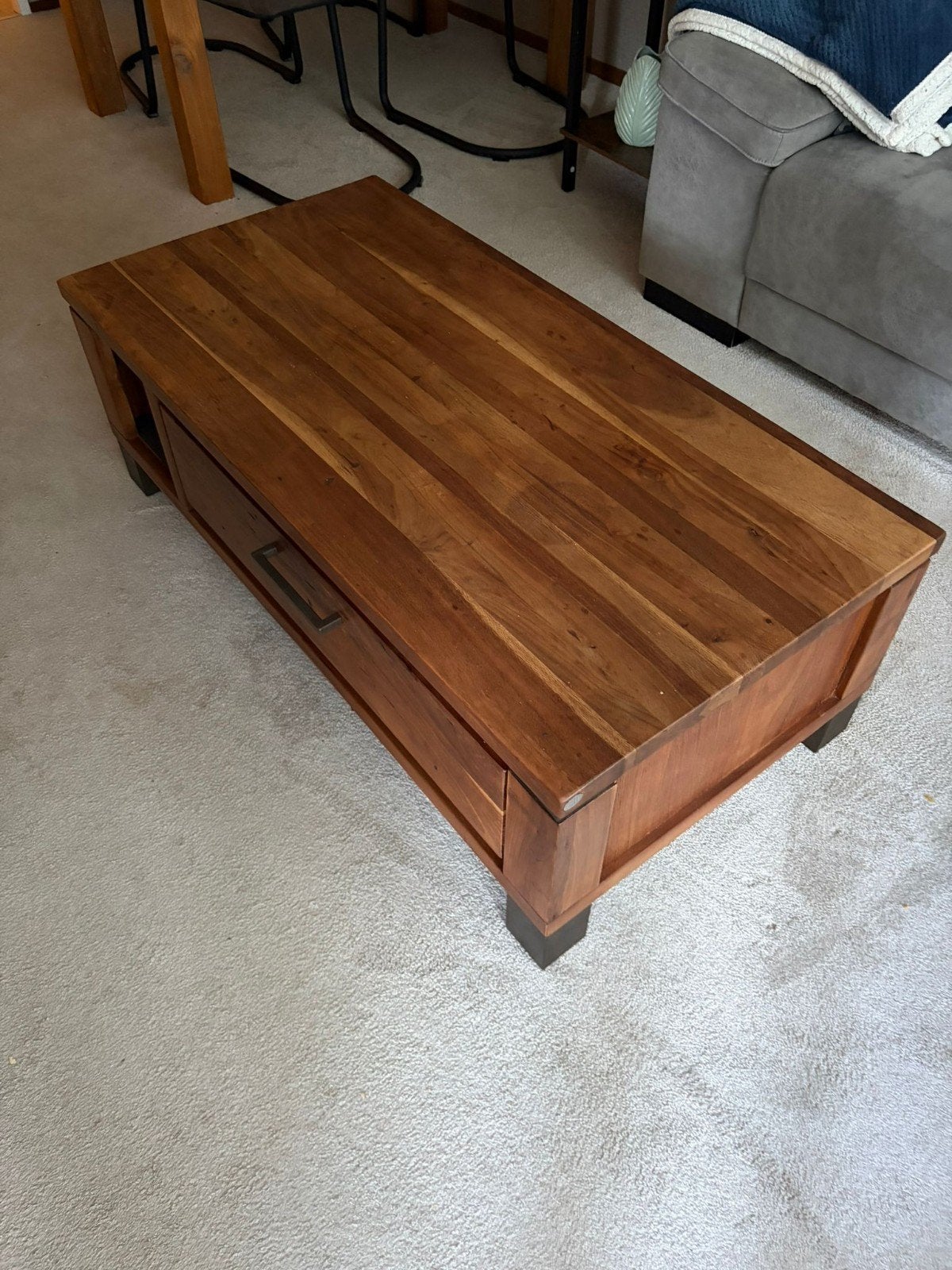 Salontafel rechthoekig henders&hazel, Gebruikt, 100 tot 150 cm, Rechthoekig, 50 tot 100 cm