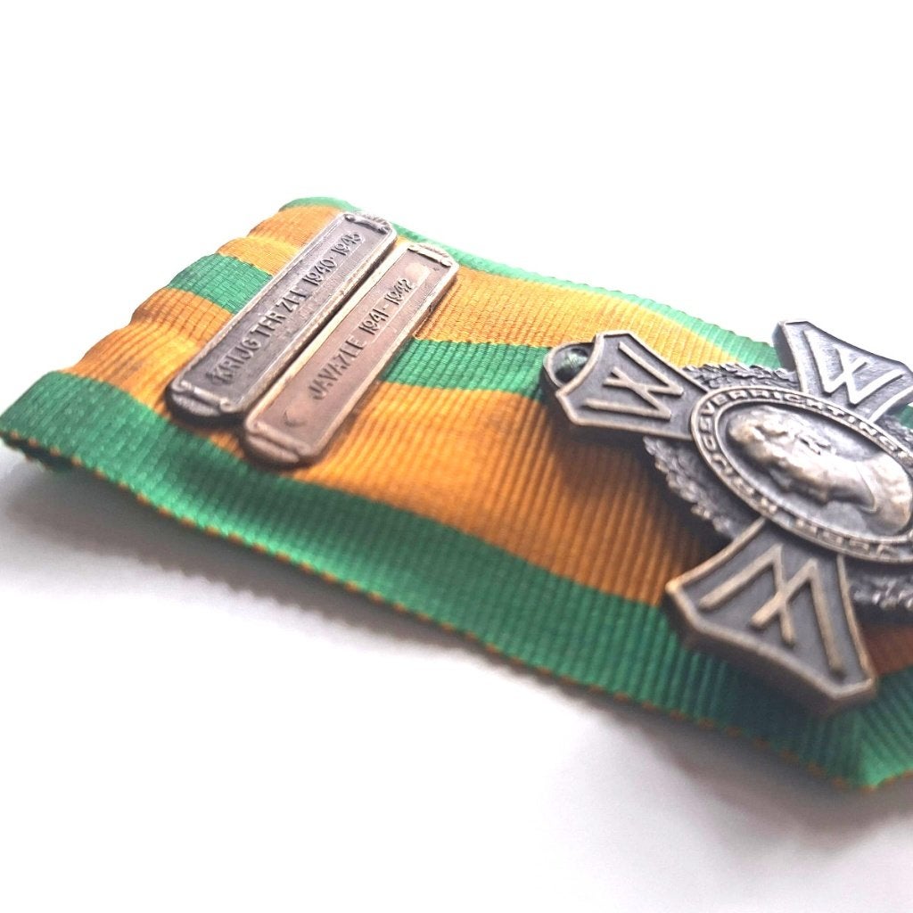 medaille wo2 OHK met gespen Javazee en krijg zee zie info, Verzamelen, Ophalen of Verzenden, Nederland, Lintje, Medaille of Wings