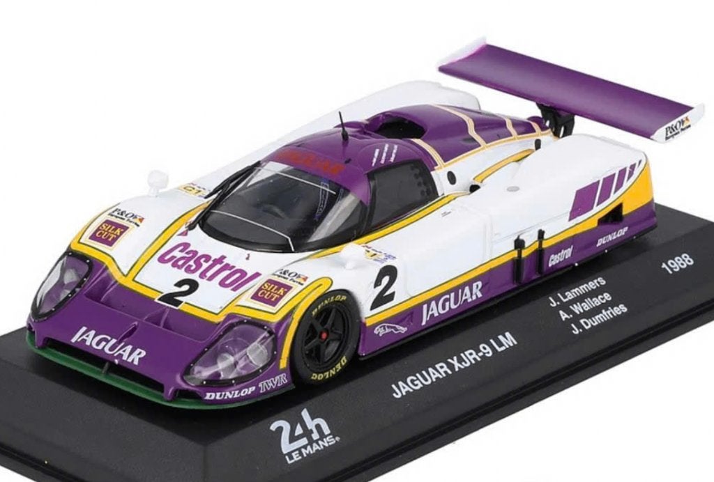 Jaguar XJR-9 1988 24H Le Mans J.Lammers schaal 1/43 IXO # 68, Verzenden, Nieuw, Auto, Overige merken