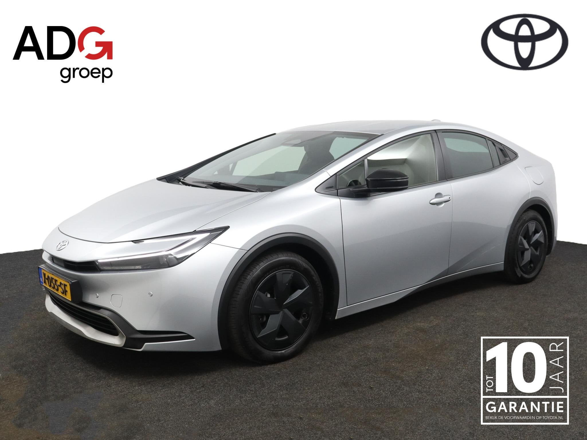 Toyota Prius 2.0 Plug-in Dynamic | Dode Hoek Detectie | Stoe, Auto's, Gebruikt, Verwarmde buitenspiegels, Bedrijf, Grijs