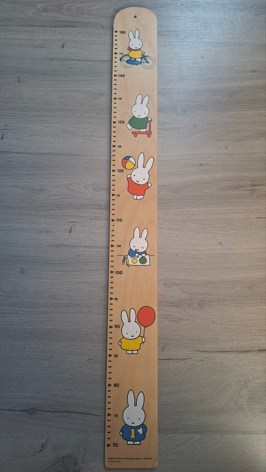 Nijntje houten groeimeter, Ophalen, Gebruikt, Overige typen