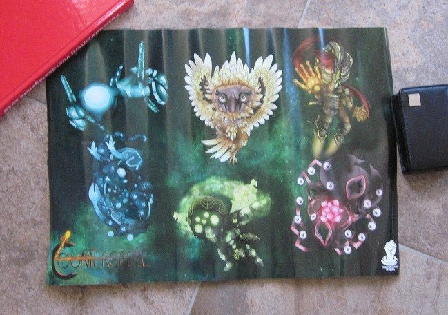 poster counterspell 29x41 cm uil gaming counterspel owl game, Gebruikt, Rechthoekig Liggend, Ophalen of Verzenden, A1 t/m A3