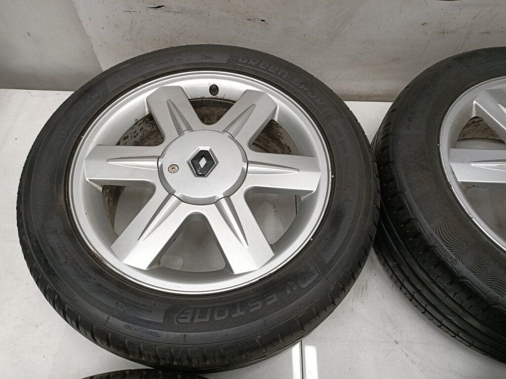 Renault Laguna 2 lichtmetaal velgen 16"inch 5x108, Ophalen, Gebruikt, 16 inch, Banden en Velgen