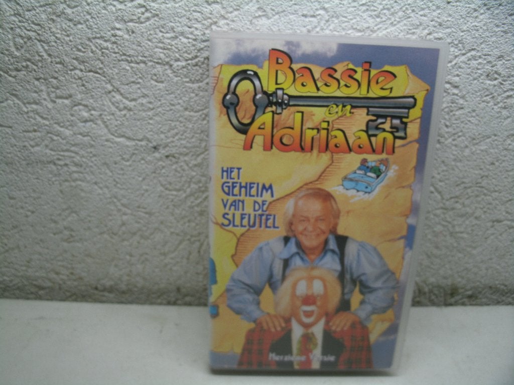 vhs 216a bassie en adriaan het geheim van de sleutel, Ophalen of Verzenden, VHS