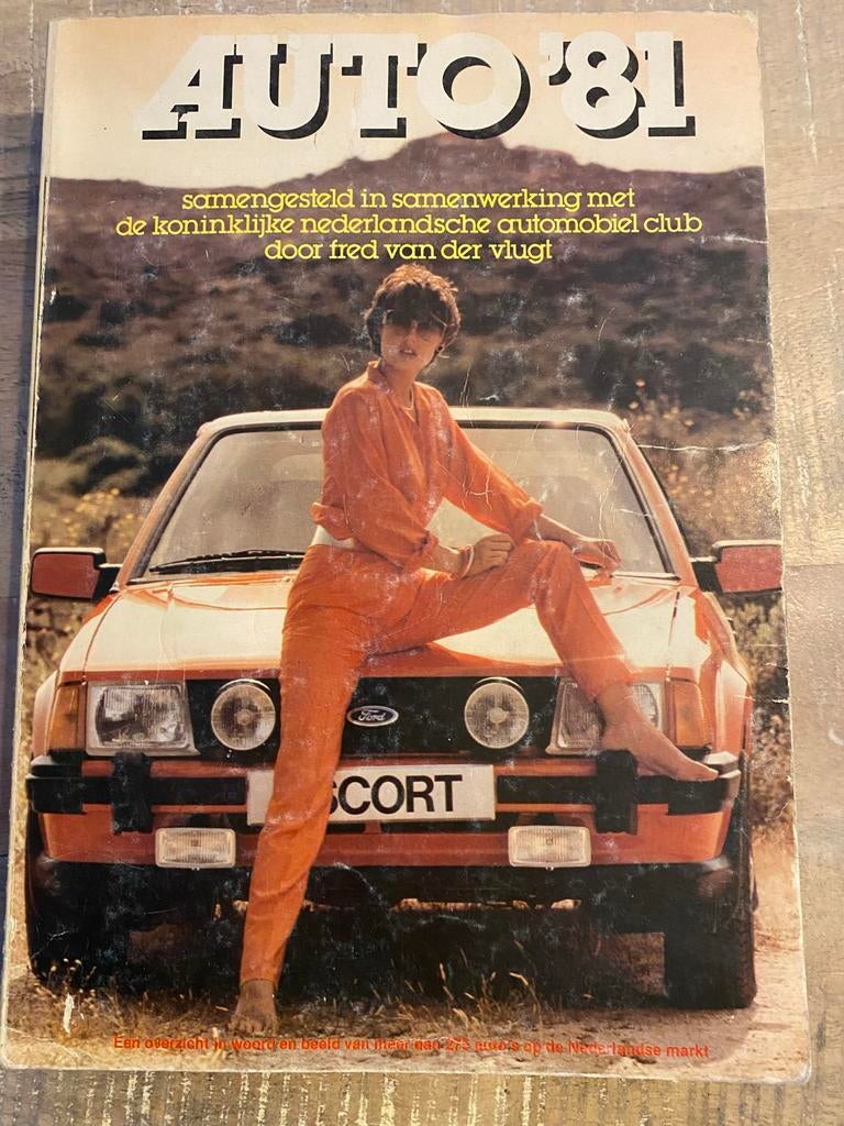 AUTO '81 - Fred van der Vlugt - meer dan 273 auto's, Ophalen of Verzenden, Gelezen, Algemeen