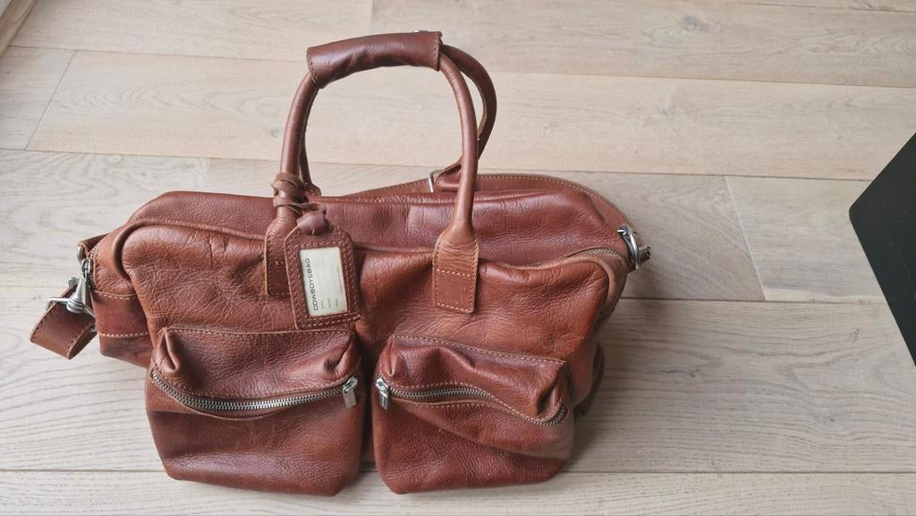 Originele Cowboysbag luiertas in goede staat, Kinderen en Baby's, Luiertassen, Ophalen, Gebruikt, Schoudertas