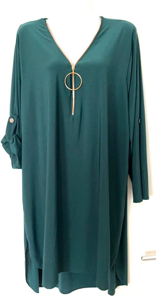 Emerald kleur tuniek maat 52/54