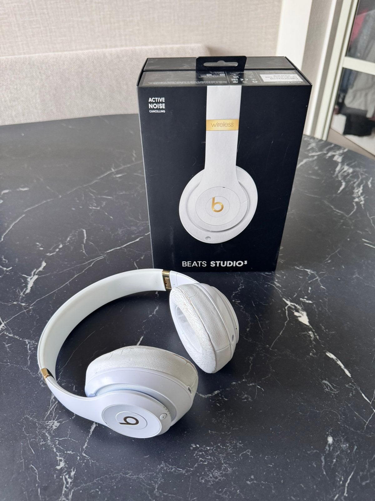 Beats Studio 3 Wireless - wit / goud, Ophalen of Verzenden, Refurbished, Overige merken, Bluetooth