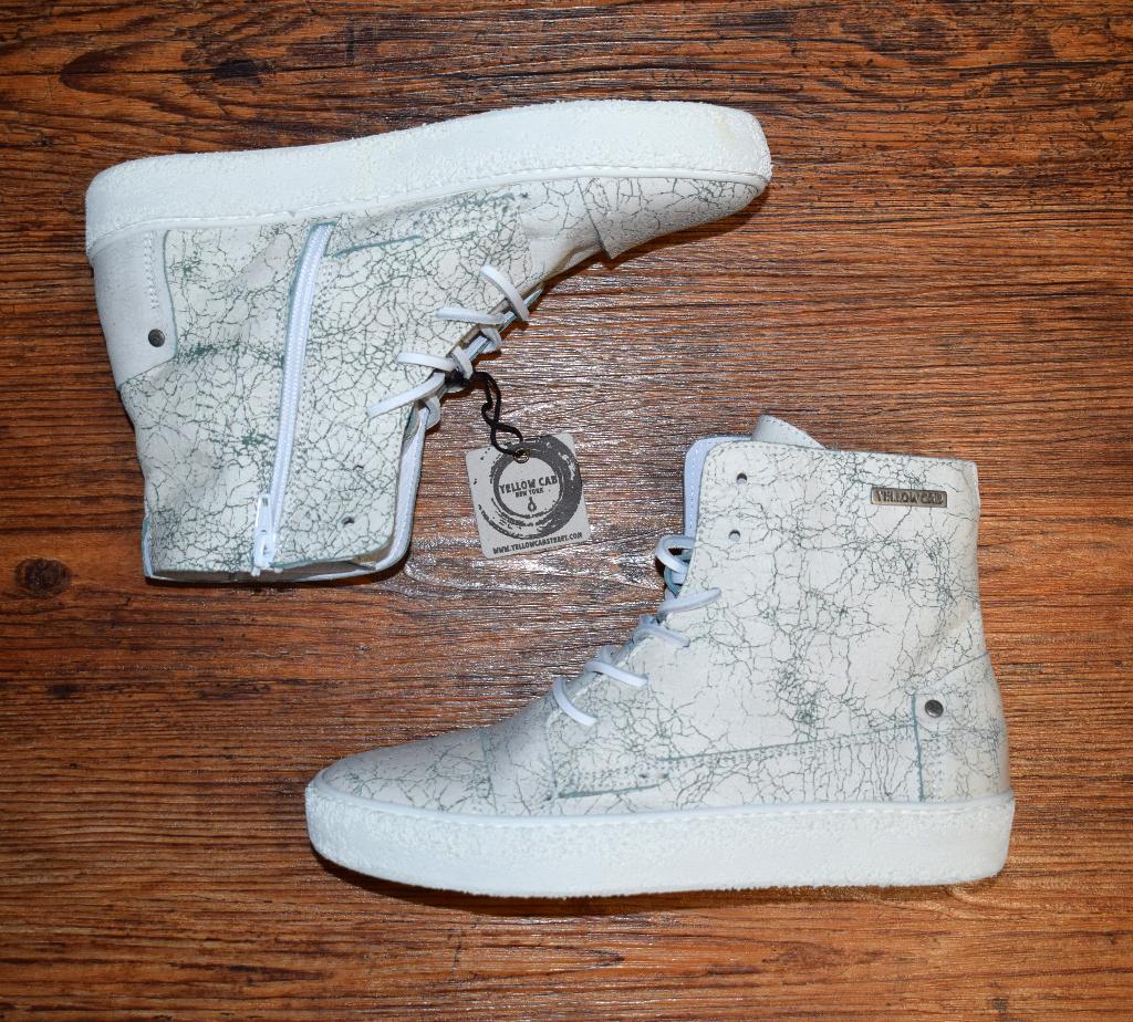 YELLOW CAB - leren boots exact green - maat 38, Overige kleuren, Nieuw, Ophalen of Verzenden, Yellow Cab