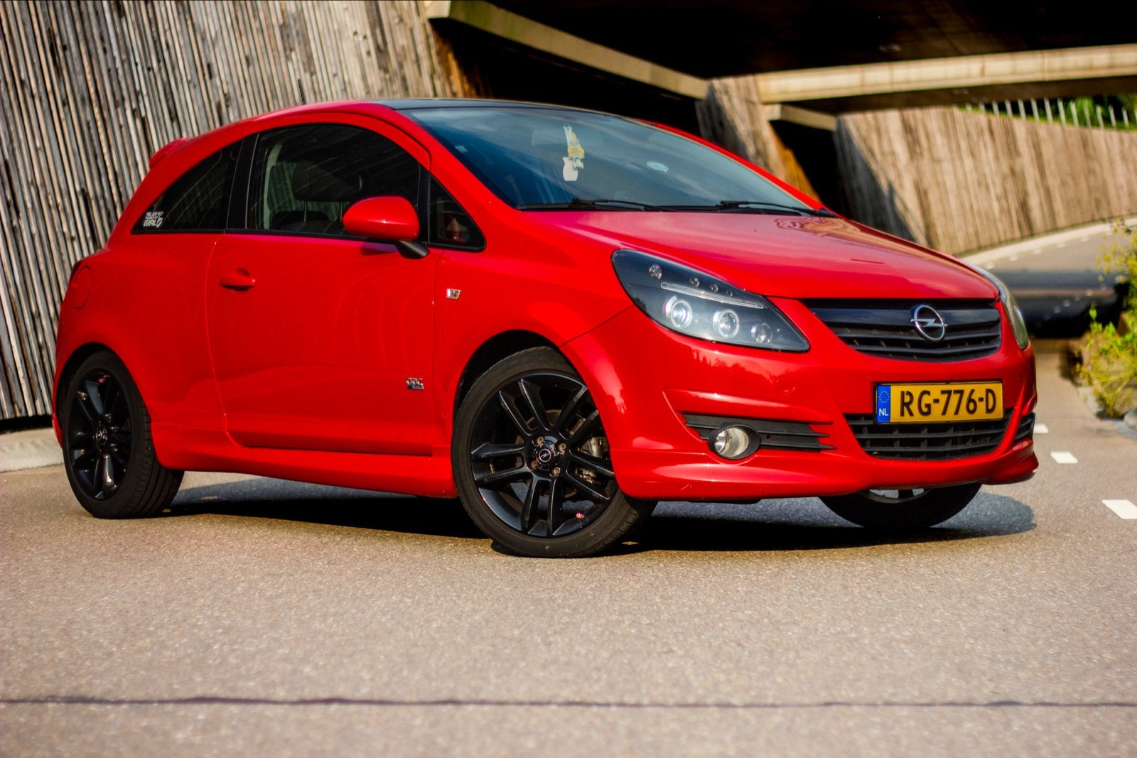 Opel Corsa 2009 Rood, Auto's, 1364 cc, Particulier, Corsa, 1040 kg