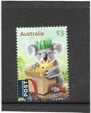 Australie 2024 International Post Christmas $3.00 (1), Verzenden, Gestempeld