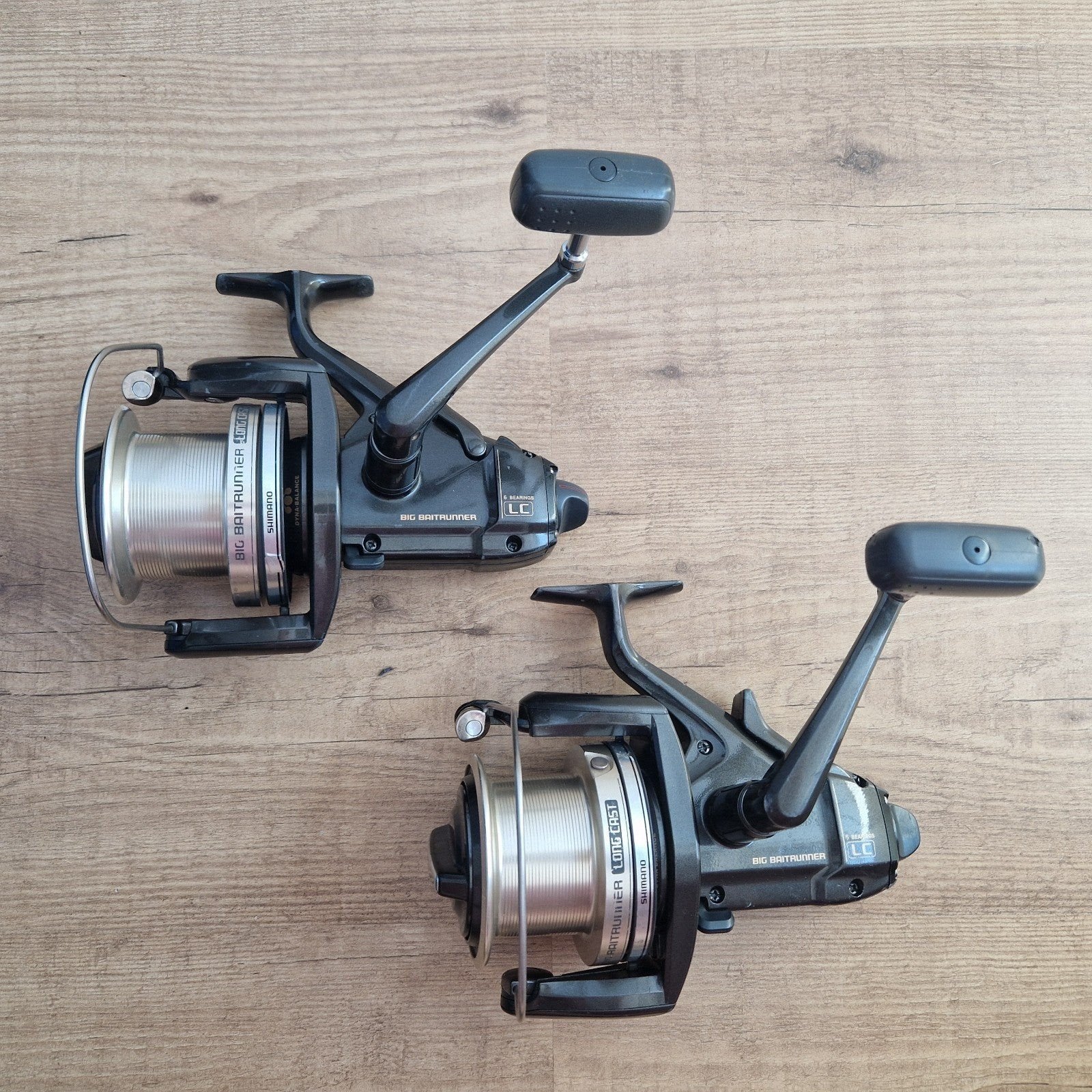 2x Shimano Big Baitrunner LC., Ophalen, Gebruikt
