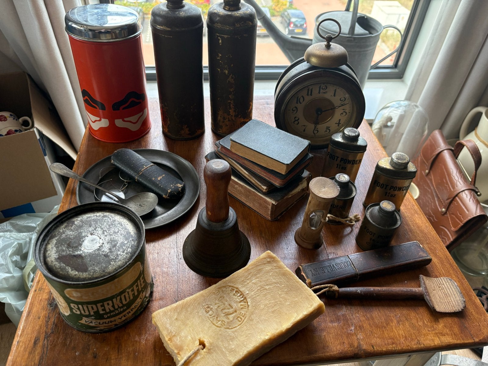 Grote collectie curiosa en antiek - Alles in één koop, Ophalen