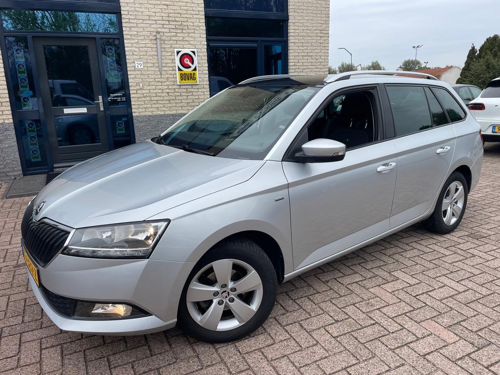 Skoda Fabia Combi 1.0 TSI Clever- Pano-nav-trekhaak, Voorwielaandrijving, Gebruikt, Euro 6, 49 €/maand