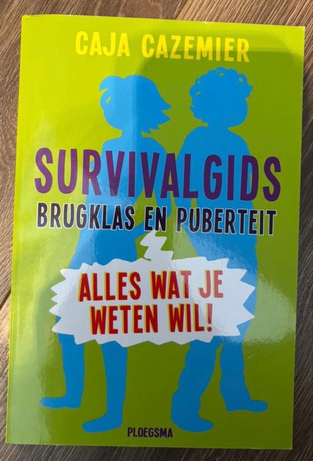 Survivalgids Brugklas en Puberteit - Caja Cazemier, Ophalen of Verzenden, Zo goed als nieuw, Non-fictie