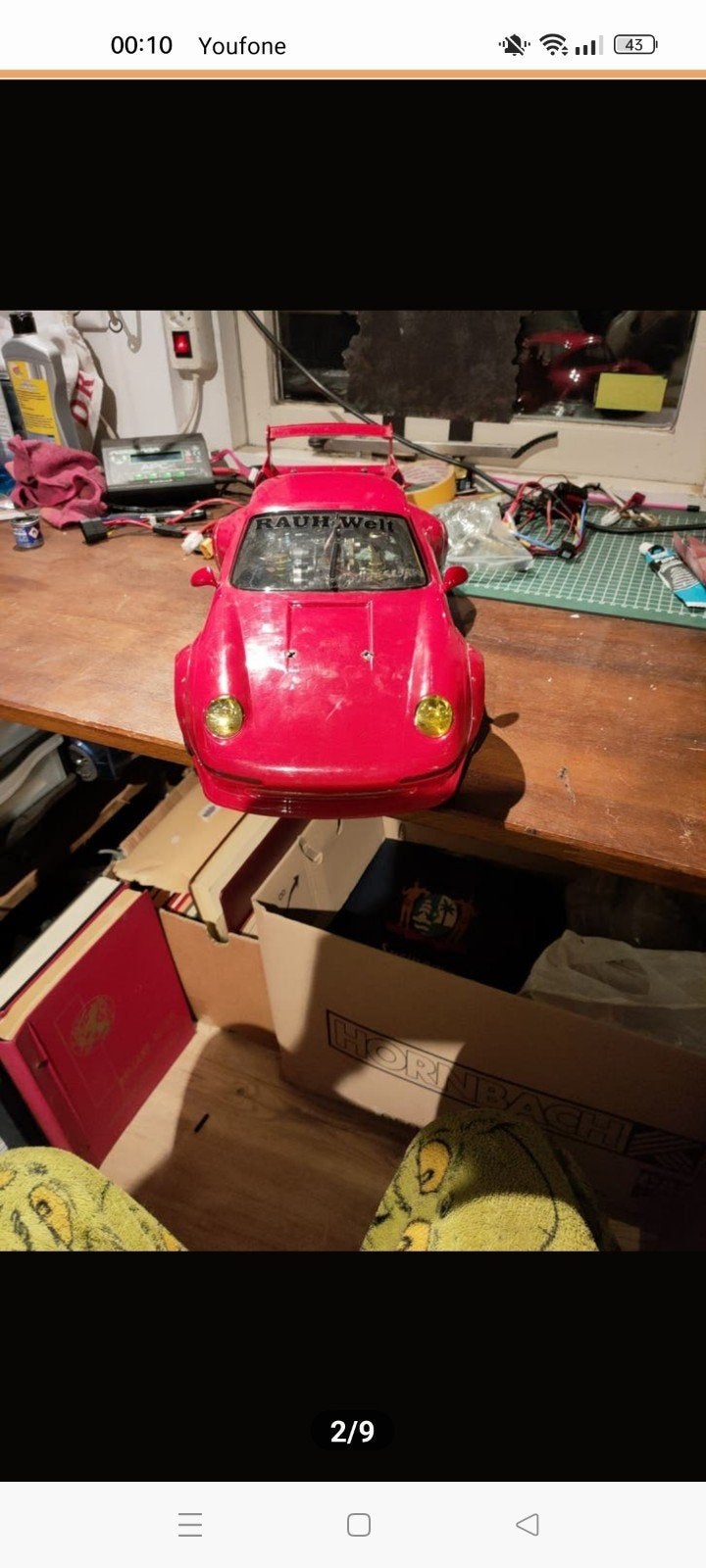 Mooie Porsche  en ta03r trf, Ophalen of Verzenden, Auto onroad