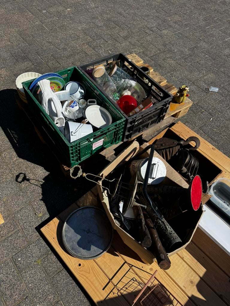 2 mei GARAGE SALE @ Oudehaske, Appelhof 5, Diversen, Rommelmarktspullen, Ophalen