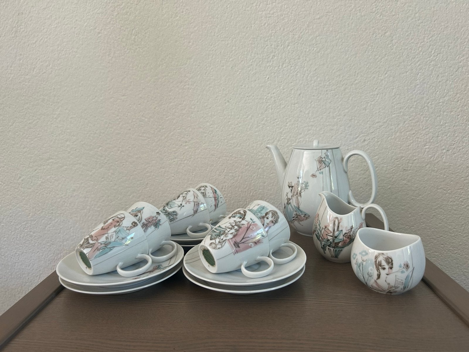 Rosenthal Handmalerei München Koffieservies- Galanterie, Ophalen of Verzenden