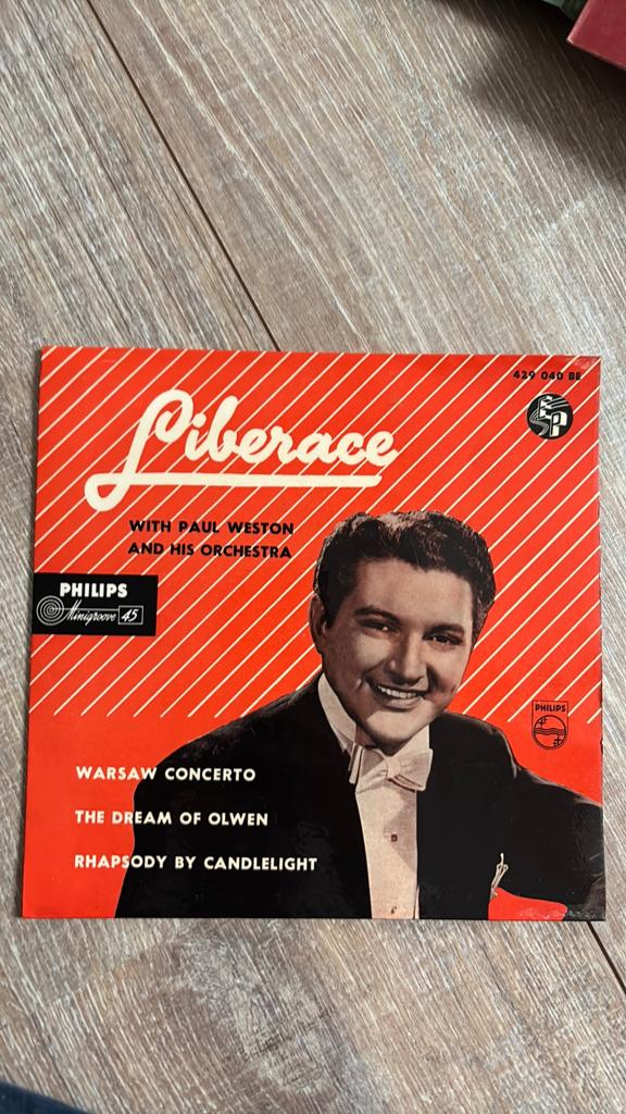 Liberace - Warsaw Concerto EP (Philips Minigroove 45), Gebruikt, 7 inch, Ophalen of Verzenden, EP