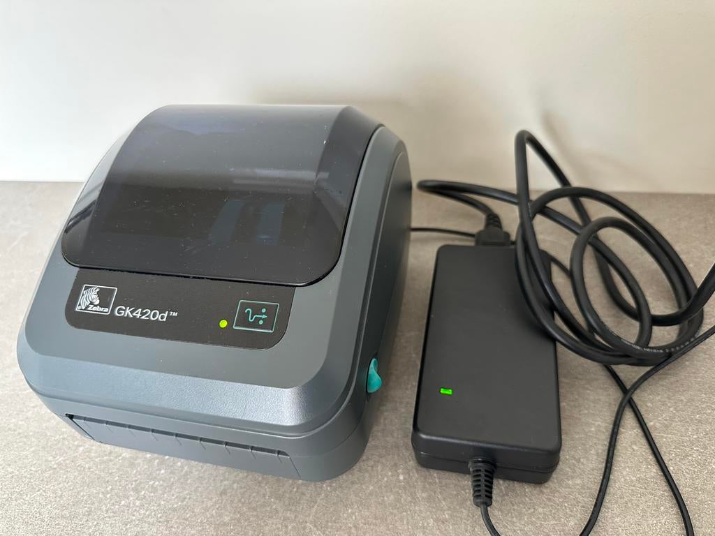 Zebra GK420d Labelprinter, Computers en Software, Labelprinters, Zo goed als nieuw, Etiket, Verzenden