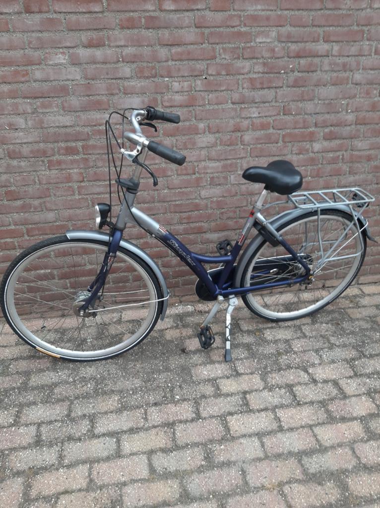 Mooie simplex damesfiets 28 inch fr 53 cm 3 vers, Fietsen en Brommers, Fietsen | Dames | Damesfietsen, 53 tot 56 cm, Ophalen, Gebruikt