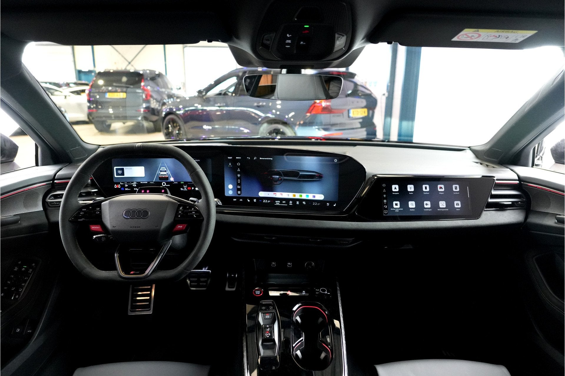Audi A5 Avant e-hybrid 470kW/640pk Aut8 Quattro Tech Pro 155, Automaat, Dealer onderhouden, Gebruikt, Zwart
