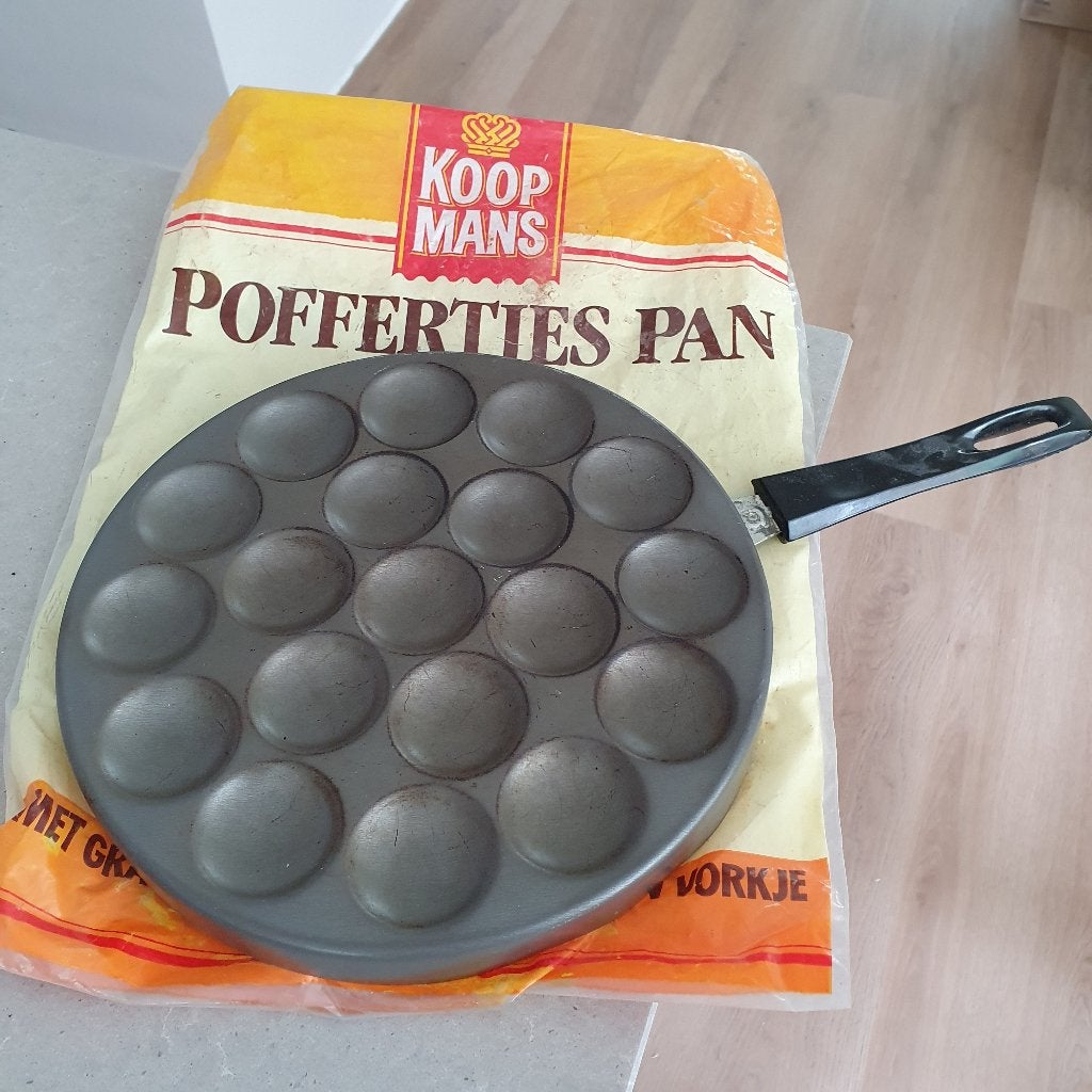 Poffertjespan, Huis en Inrichting, Ophalen, Gebruikt, Antiaanbaklaag, Overige typen