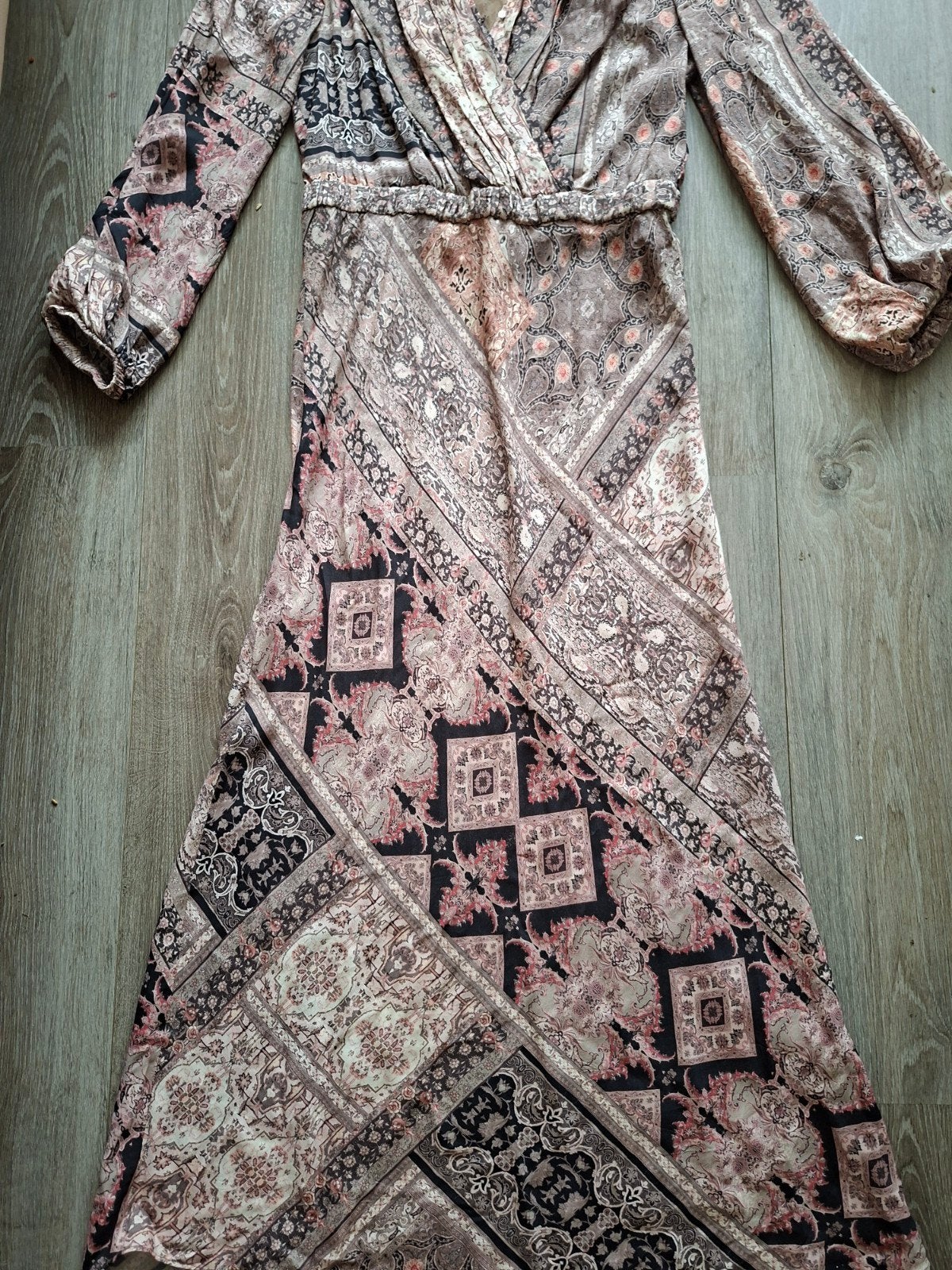 Gustav jurk met payslie print maat 34, Ophalen of Verzenden, Zo goed als nieuw, Maat 34 (XS) of kleiner