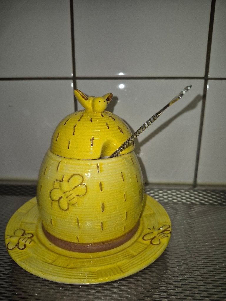 honingpot, Overige typen, Ophalen of Verzenden, Gebruikt, Geel
