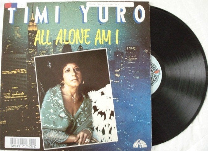 Timi Yuro - All alone am I, LP, Gebruikt, Ophalen of Verzenden, 12 inch