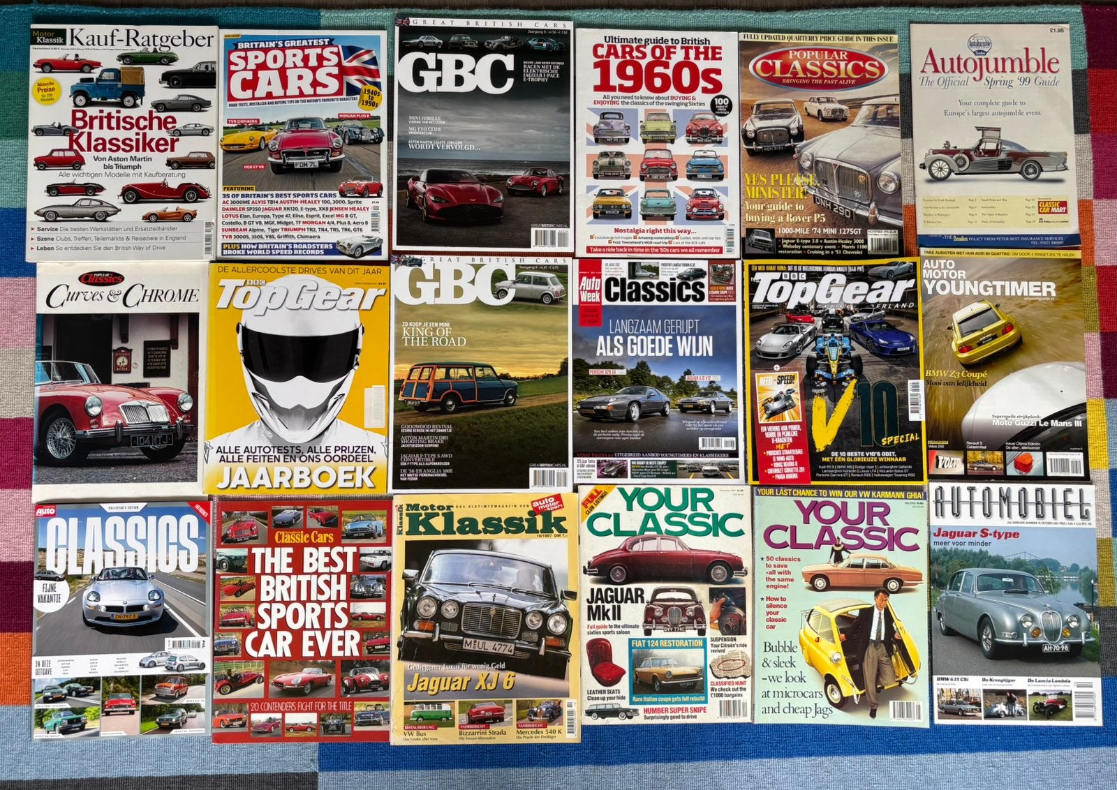Diverse klassieker tijdschriften, Ophalen of Verzenden, Gelezen