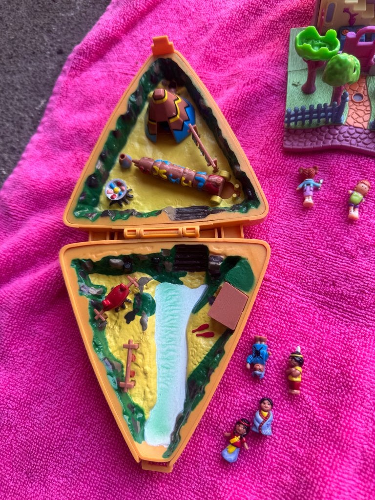 Vintage Polly Pocket (grote verzameling), Verzamelen, Poppetjes en Figuurtjes, Ophalen, Gebruikt