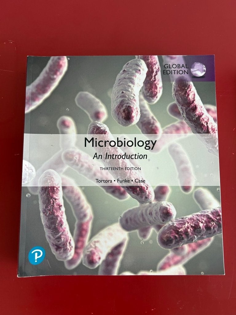 Microbiology An introduction - dertiende editie, Ophalen of Verzenden, Zo goed als nieuw, Tortora, Funke en Case, Natuurwetenschap