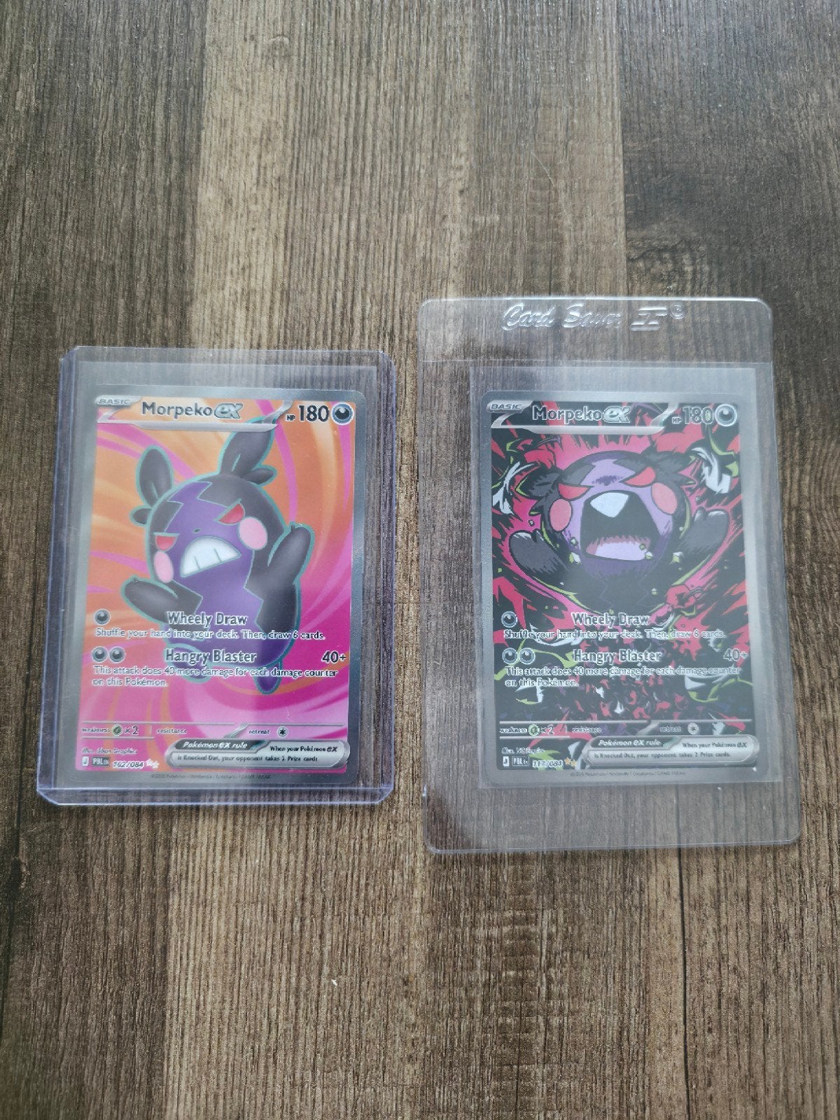 Morpeko 102 & 117 Pitch Black te koop of te ruil, Hobby en Vrije tijd, Verzamelkaartspellen | Yu-gi-Oh!, Ophalen of Verzenden