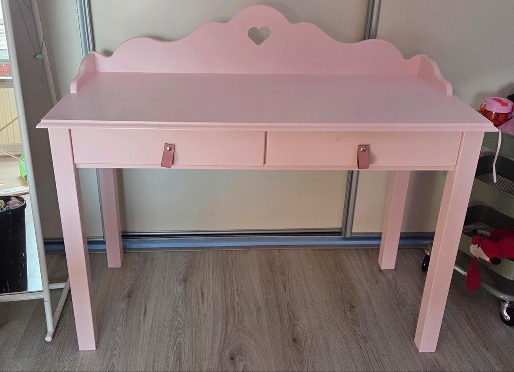 ⁸Meisjes bureau, Kinderen en Baby's, Kinderkamer | Stapelbedden en Hoogslapers, Ophalen, Gebruikt, Hoogslaper