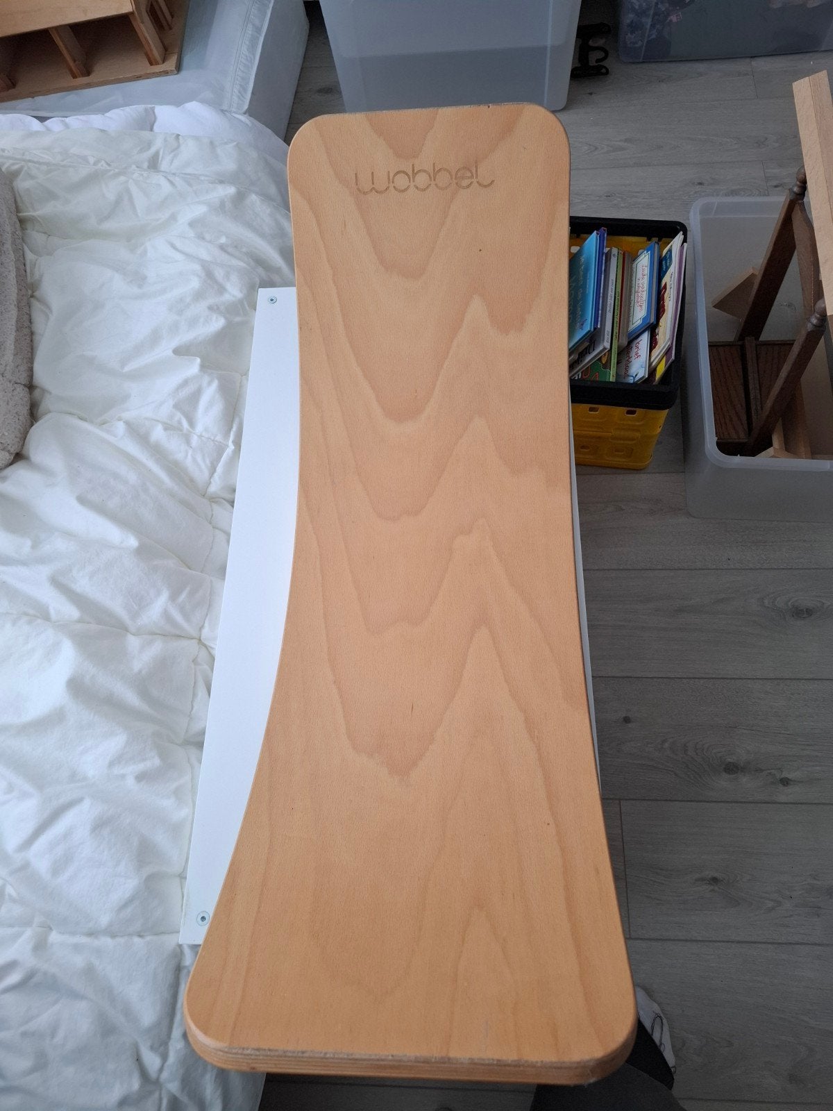 Wobbel Board - Natuurlijk Houten Balansbord, Ophalen, Gebruikt, Jongen of Meisje
