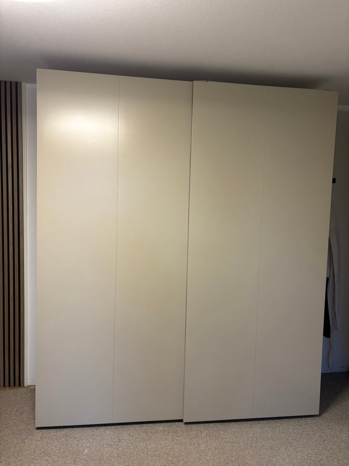 Pax kast 2 meter beeed schuifdeuren, Ophalen, 200 cm of meer, 150 tot 200 cm, Zo goed als nieuw