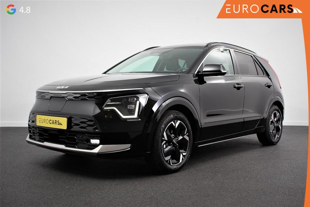 Kia Niro EV DynamicPlusLine 64.8 kWh Nieuw Model! | Navigati, Auto's, Kia, Gebruikt, 750 kg, 1657 kg, Zwart